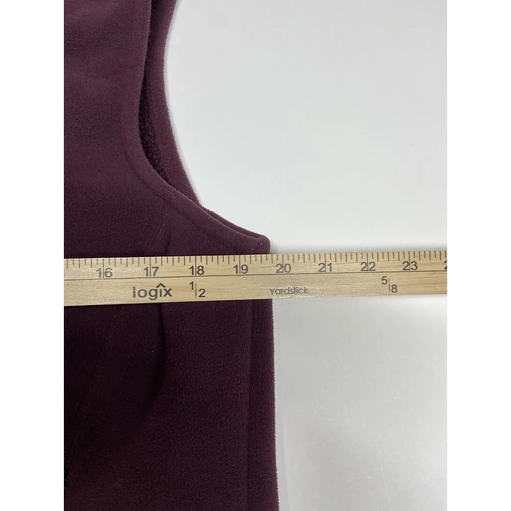 Cabela's  Violet Sleeveless Womens Fleece Vest Size L Nordic Pattern‎ Detail - Picture 5 of 8
